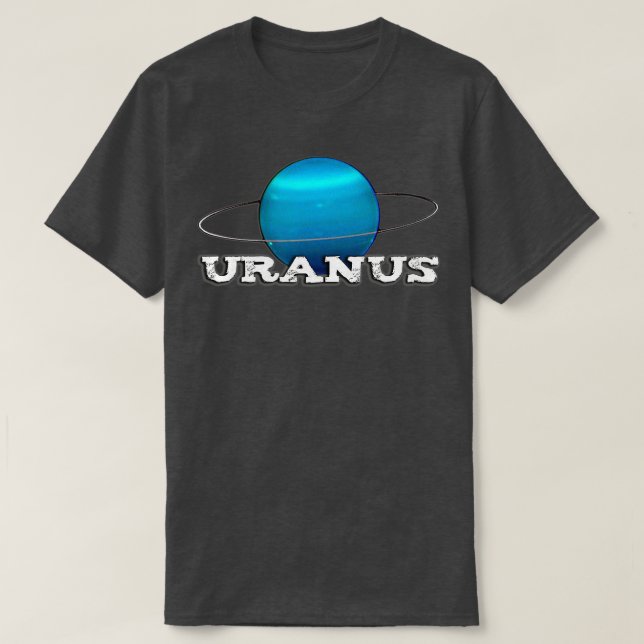 T-shirt La planète Uranus (Design devant)