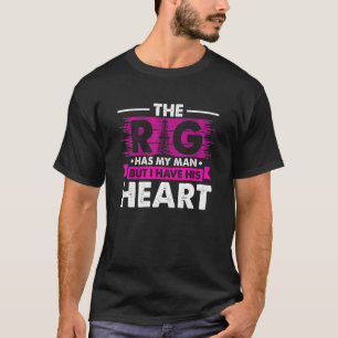 T-shirt La plate-forme a mon homme mais j'ai son coeur Des