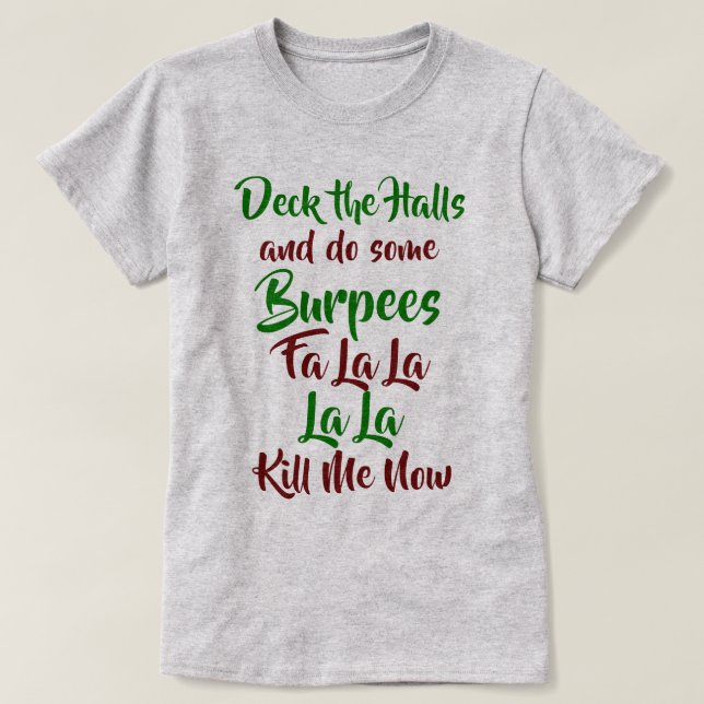 T-shirt La plate-forme les halls et font un certain (Design devant)