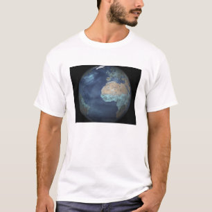 T-shirt La pleine terre montrant l'évaporation