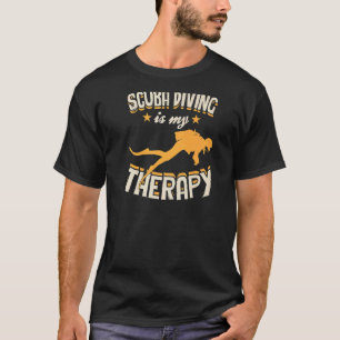 T-shirt La Plongée Sous-Marine Est Ma Thérapie Divemaster