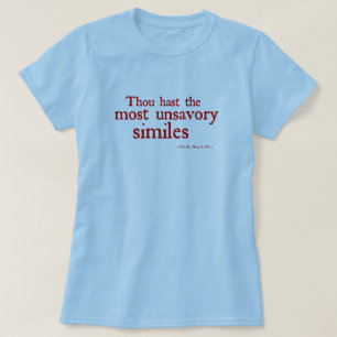 T-shirt La plupart des comparaisons désagréables