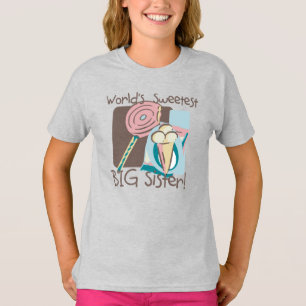 T-shirt La plus douce des grandes soeurs du monde