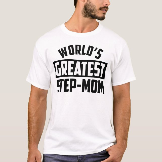 T-shirt La plus grande belle-mère du monde (Devant)
