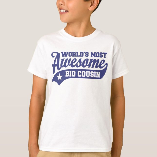 T-shirt La plus grande cousine du monde (Devant)