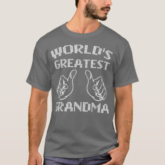 T-shirt La plus grande grand grand-mère du monde Fière de 