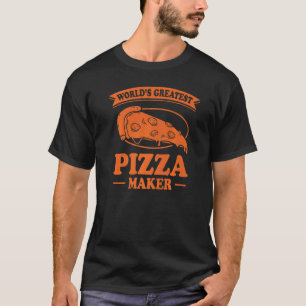 T-shirt La plus grande machine à pizza du monde drôle pour