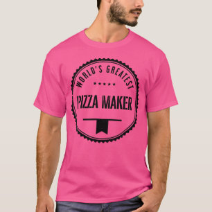 T-shirt La Plus Grande Machine À Pizza Du Monde Pour Les F
