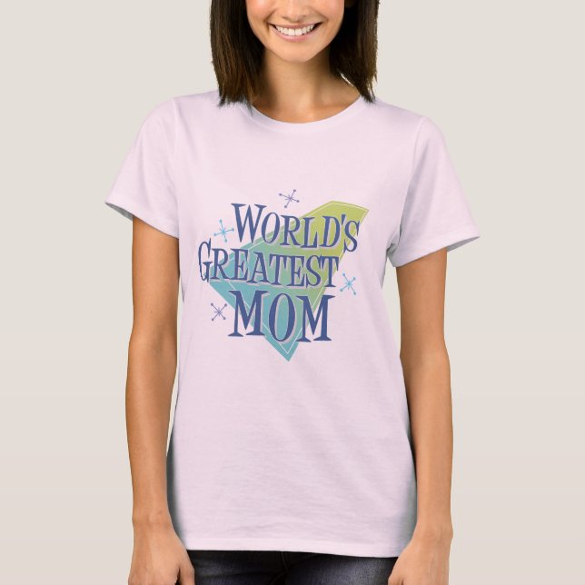 T-shirt La plus grande maman du monde (Devant)