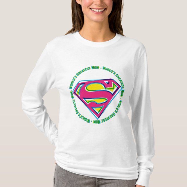 T-shirt La plus grande maman du monde (Devant)