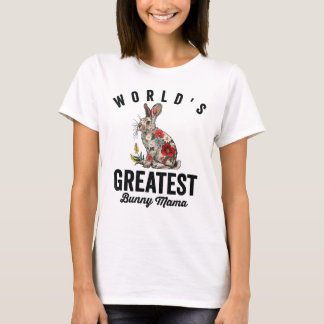 T-shirt La plus grande maman lapin du monde