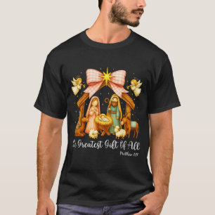 T-shirt La plus grande offrande de la crèche chrétienne