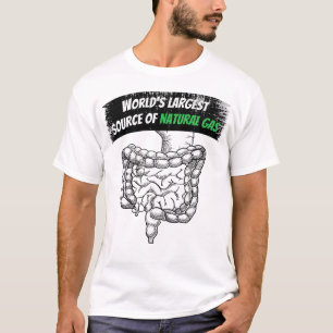 T-shirt La Plus Grande Source Mondiale De Farting De Gaz N