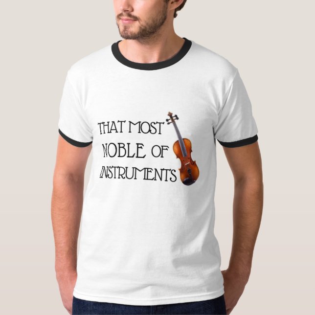 T-shirt La plus noble des instruments - Viola Chemise (Devant)