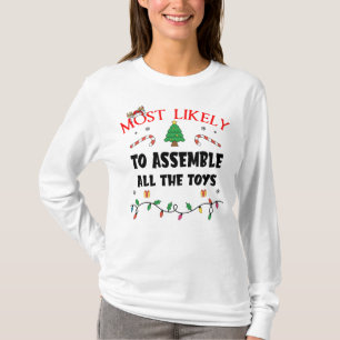 T-shirt La Plus Probable Pour Assembler Tous Les Jouets Am