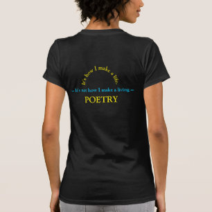 T-Shirt "La poésie, l'éclair de Dieu"