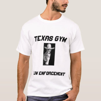 T-SHIRT LA POLICE DE GYMNASE DU TEXAS AVANCENT ET