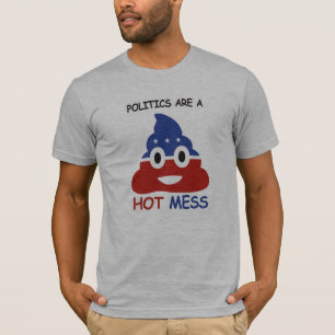 T-shirt La politique est un beau gâchis - - 