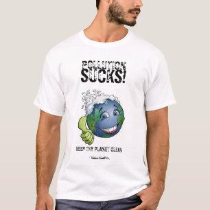T-shirt La pollution suce !