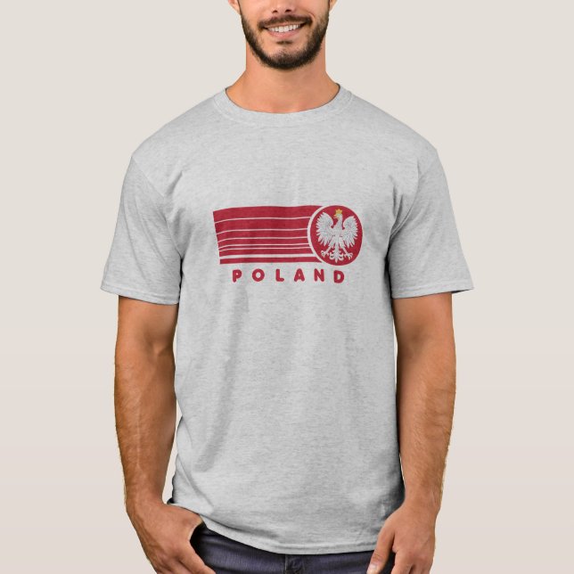 T-shirt La Pologne (Devant)
