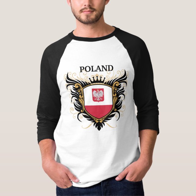 T-shirt La Pologne [personnalisez] (Devant)