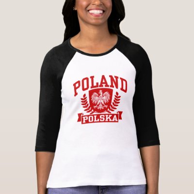 T-shirt Homme Polska - Spreadshirt Noir 100% Coton - Impression Numérique De Qualité
