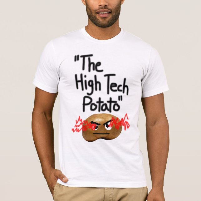 T-shirt la pomme de terre de pointe (Devant)