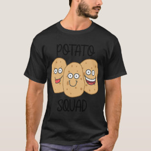 T-shirt La Pomme De Terre Ironique Dit Saine Cuisine Pomme