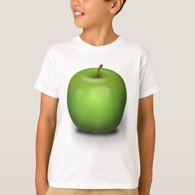 T-shirt La pomme verte (Devant)