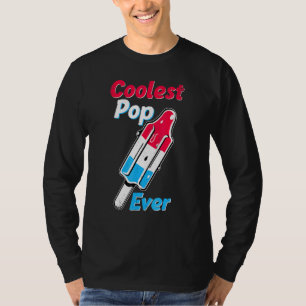 T-shirt La Pop la plus froide jamais Popsicle Bombe Rétro