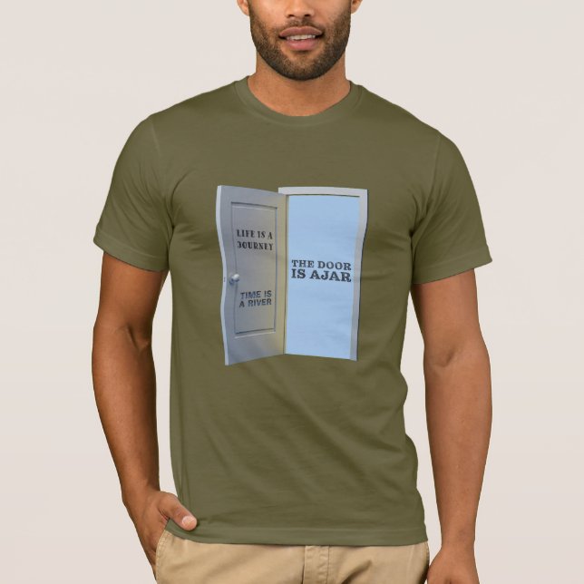 T-shirt La porte est entrouverte (Devant)