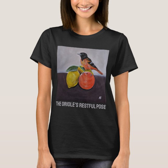 T-shirt La pose reposante de l'Oriole par Alfred Fox (Devant)