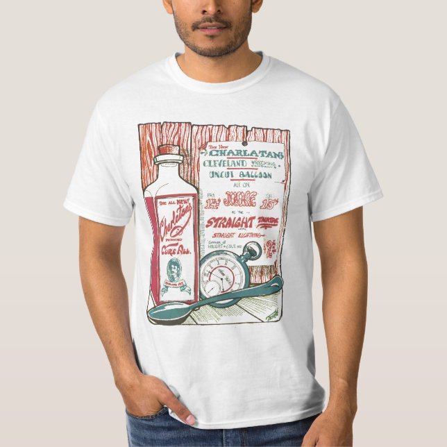 T-SHIRT LA POSTER SHIRT DES SIXTIES (Devant)