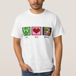 T-shirt La poterie de l'amour pour la paix