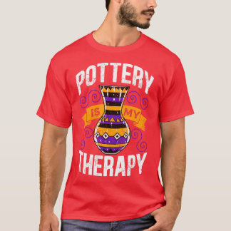 T-shirt La poterie est ma thérapie