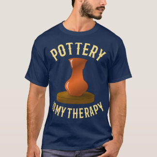 T-shirt La poterie est ma thérapie 1