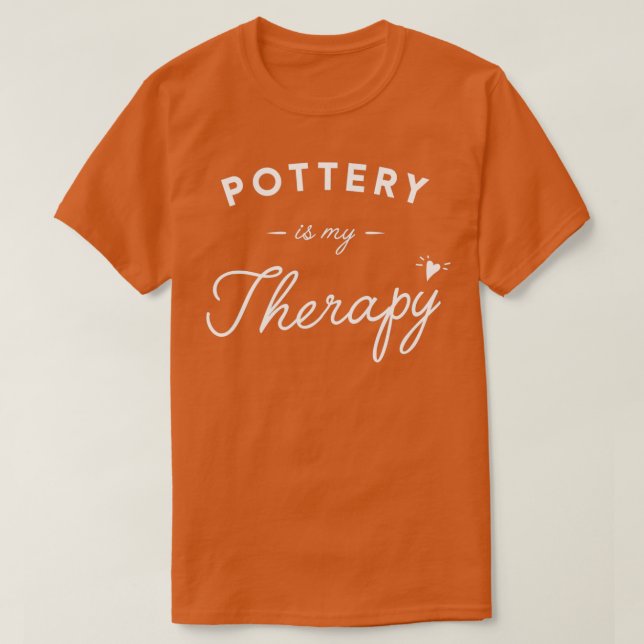 T-shirt La poterie est ma thérapie 3 (Design devant)