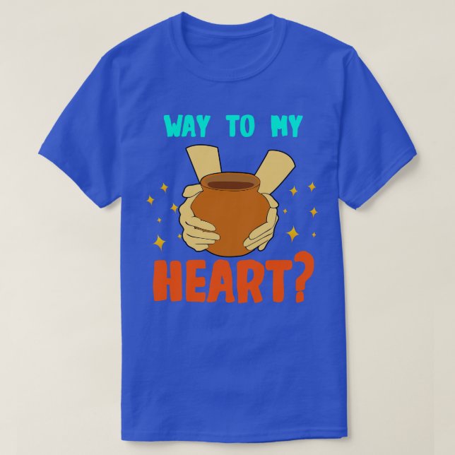 T-shirt La Poterie, Un Moyen Pour Mon Coeur (Design devant)