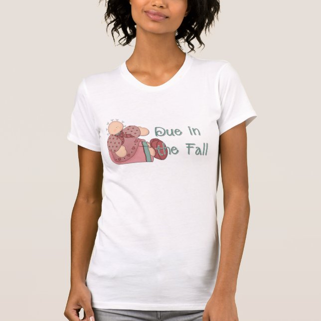 T-shirt La poupée du pays - à l'automne (Devant)