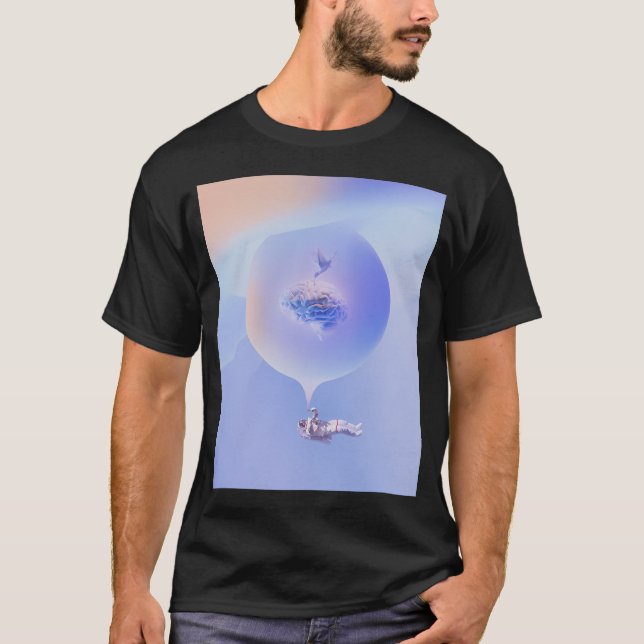 T-shirt La poursuite de la connaissance (Devant)