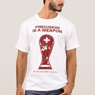 T-shirt La précision est une arme