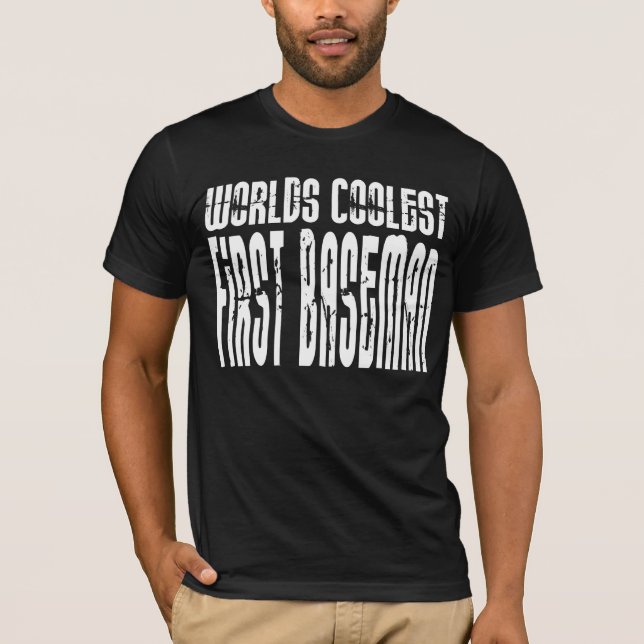 T-shirt La première base la plus fraîche des mondes (Devant)