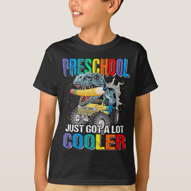 T-shirt La Préscolaire vient d'avoir beaucoup de Glacière  (Devant)