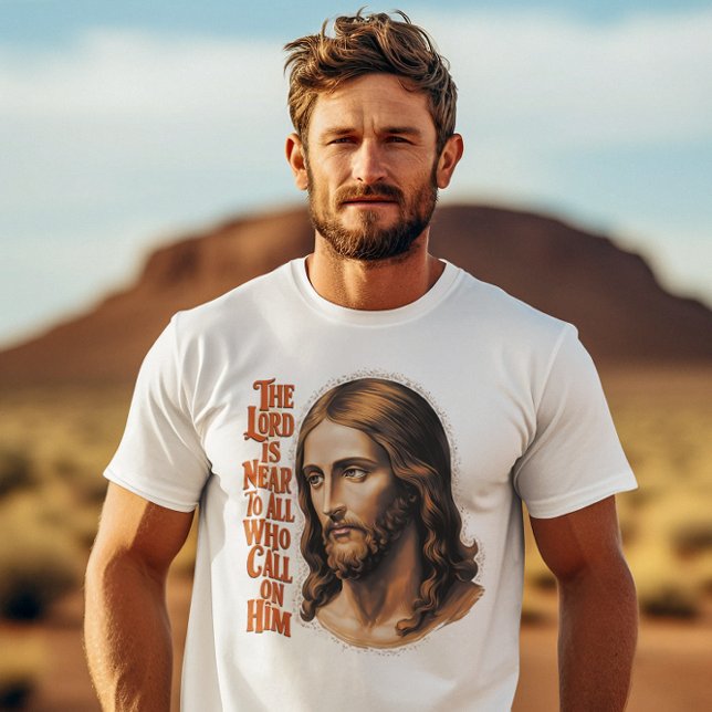T-shirt La présence des seigneurs : Jésus répond à tous ce (Créateur téléchargé)