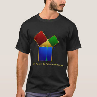 T-shirt La preuve d'Euclid du théorème pythagorien
