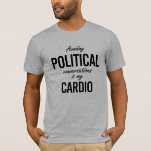 T-shirt La prévention des conversations politiques est mo