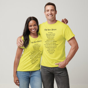 T-shirt La prière de la bière
