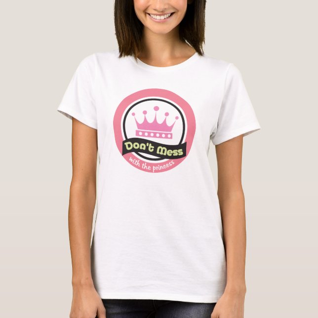 T-shirt La princesse (Devant)