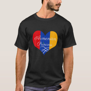 T-shirt La princesse arménienne Chemise Coeur Design