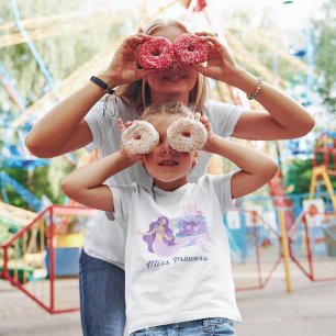 T-Shirt La Princesse Petite Sirène Personnalisée Jolie